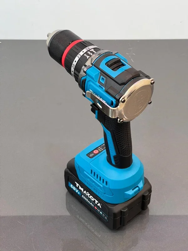 دریل شارژی چکشی با باتری های بزرگ ماکوتا مدل 45N_13M اصلی، ویدئو تست پائین صفحه