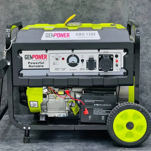 صنعتی ترین موتور برق 13 کیلو وات با توان 48 آمپر جن پاور مدل 13K_48A اصلی