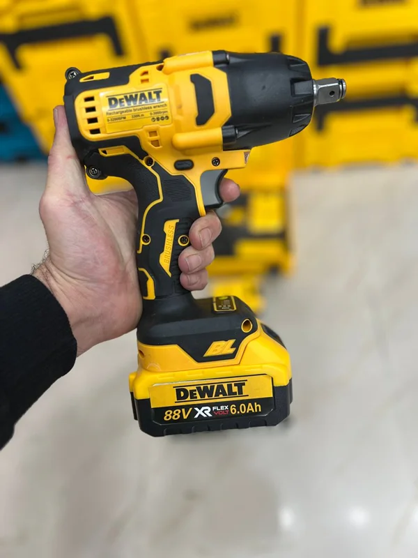 قوی ترین بکس شارژی 3 کاره گیربکس فلزی دیوالت مدل 88V_6A،ویدئو تست پائین صفحه