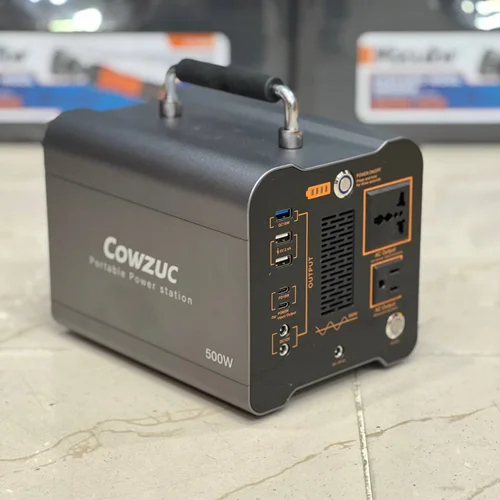 پاور استیشن 500 وات مدل 500W ، ویدئو تست پائین صفحه