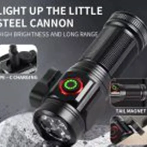 کوچک ترین چراغ قوه اسمال سان با پخش نور مدل 500M اصلی